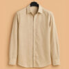 HERE&NOW Men Cotton Linen Casual Shirt