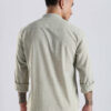 HERE&NOW Men Striped Mandarin Collar Kurta