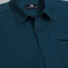 HERE&NOW Men Teal Slim Fit Cotton Casual Shirt