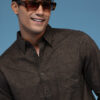 HERE&NOW Pure Cotton Floral Printed Casual Shirt