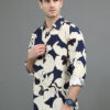 HERE&NOW Slim Fit Abstract Printed Casual Shirt