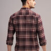 HERE&NOW Tartan Checks Cotton Flannel Casual Shirt
