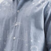 HIGHLANDER Abstract Printed Spread Collar Boxy Shirt