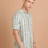 HIGHLANDER Floral Printed Slim Fit Casual Shirt