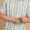 HIGHLANDER Floral Printed Slim Fit Casual Shirt