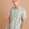 HIGHLANDER Floral Printed Slim Fit Casual Shirt