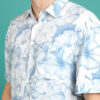 HIGHLANDER Floral Printed Spread Collar Drop-Shoulder Sleeves Oversized Shirt