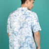 HIGHLANDER Floral Printed Spread Collar Drop-Shoulder Sleeves Oversized Shirt