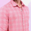 HIGHLANDER Men Checked Slim Fit Casual Shirt
