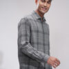 HIGHLANDER Men Comfort Opaque Checked Casual Relaxed Fit Shirt