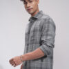 HIGHLANDER Men Comfort Opaque Checked Casual Relaxed Fit Shirt