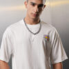 HIGHLANDER Men Graphic Printed Round Neck Drop-Shoulder Oversized T-shirt