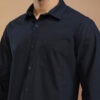 HIGHLANDER Men Slim Fit Opaque Solid Cotton Casual Shirt