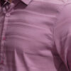 HIGHLANDER Men Slim Fit Textured Spread Collar Formal Shirt