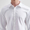 HIGHLANDER Men Solid Spread Collar Formal Shirt