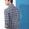 HIGHLANDER Slim Fit Tartan Checks Checked Casual Shirt