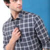 HIGHLANDER Slim Fit Tartan Checks Checked Casual Shirt