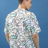 HIGHLANDER Unisex Abstract Printed Slim Fit T-shirt