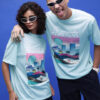 HIGHLANDER Unisex Graphic Printed Drop-Shoulder Oversized T-shirt