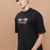 HIGHLANDER Unisex Graphic Printed Oversized T-Shirt