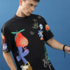 HIGHLANDER Unisex Typography Printed Drop-Shoulder Sleeves Oversized T-shirt