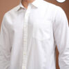 Highlander White Slim Fit Casual Shirt