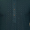 House of Pataudi Ethnic Motifs Embroidered Straight Kurta