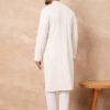 House of Pataudi Men Embroidered Straight Kurta