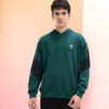 HRX by Hrithik Roshan Striped Hooded Sweatshirt