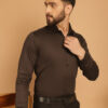 Indian Needle Classic Spread Collar Long Sleeves Regular Fit Formal Shirt