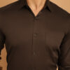 Indian Needle Classic Spread Collar Long Sleeves Regular Fit Formal Shirt