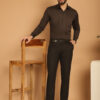 Indian Needle Classic Spread Collar Long Sleeves Regular Fit Formal Shirt