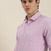 INVICTUS Men Easy Care Red & Blue Checked Formal Shirt
