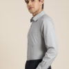 INVICTUS Men Grey Slim Fit Solid Formal Shirt