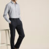 INVICTUS Men Grey Slim Fit Solid Formal Shirt