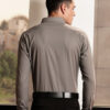 INVICTUS Men Premium Slim Fit Checked Cutaway Collar Pure Cotton Formal Shirt