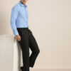 INVICTUS Men Self Design Slim Fit Formal Shirt