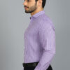INVICTUS Men Standard Slim Fit Vertical Striped Spread Collar Cotton Formal Shirt