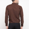 JAINISH Men Brown Classic Slim Fit Solid Formal Shirt