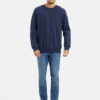 Jockey Combed Cotton French Terry Sweatshirt with Ribbed Cuffs-2716