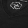 Jockey Men Black Solid V-Neck T-shirt