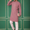 Jompers Geometric Embroidered Mandarin Collar Sequins Straight Kurta