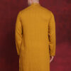 Jompers Geometric Embroidered Sequinned Straight Kurta