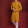 Jompers Geometric Embroidered Sequinned Straight Kurta