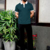 KAJARU Men Polo Collar T-shirt