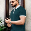KAJARU Men Polo Collar T-shirt