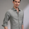 Ketch Men Checked Casual Slim Fit Shirt