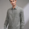 Ketch Men Checked Casual Slim Fit Shirt