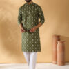 KRAFT INDIA Geometric Printed Mandarin Collar Straight Kurta