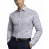 LIVIK APPAREL Gingham Checks Spread Collar Cotton Shirt